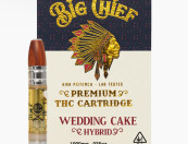 Big Chief THC Cartridge 1G - Wedding Cake